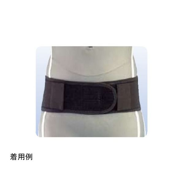 アシスト ツインベルト ブラック L 01132 1本 68-4059-59（直送品）