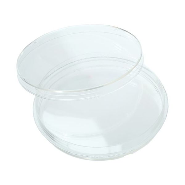 CELLTREAT 100×15mm ペトリ皿 グリップリング付き 滅菌済 500個入 229693 1個 68-0311-85（直送品）