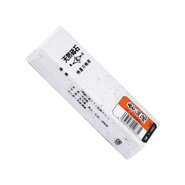 フチオカ 天然砥石 雲仙砥 80切 (中砥) K-0980 1個 63-5465-76（直送品）