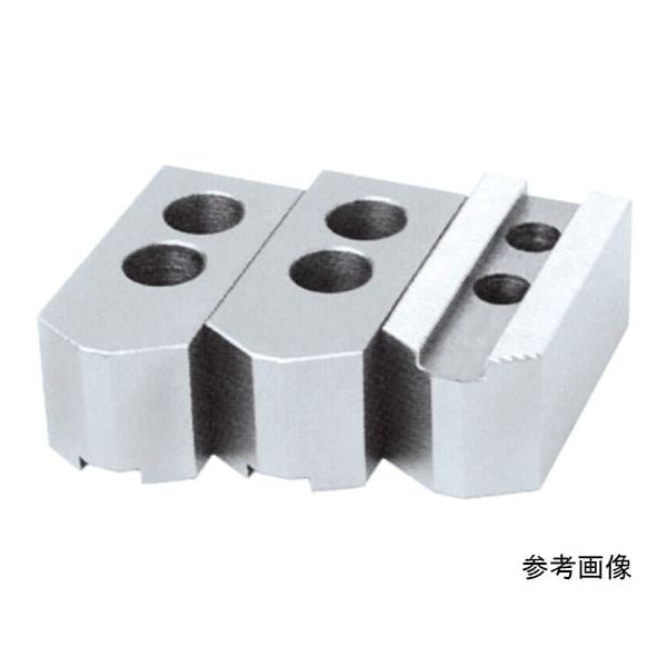 ジーネット 豊和工業 油圧・エアチャック用 H07MA 生爪 H07MA-6-H60 1組 64-3270-92（直送品）