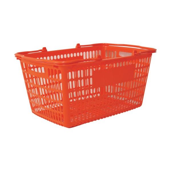 大和産業 買い物かご SLー20 オレンジ SL-20-OR 1個 538-1905