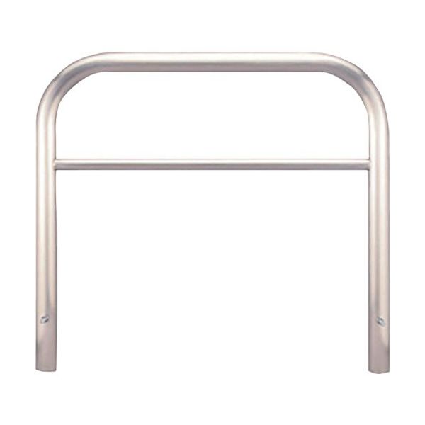 カネソウ 車止め アーチ型 横バー付 ステンレス製 固定式 Yシリーズ YAW6L30-K 1本 258-4079（直送品）