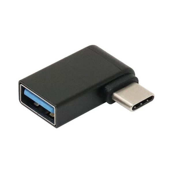 アイネックス USB3.1 変換アダプタ CオスーAメス L型 U30CA-LFADT 1個 67-9342-44（直送品）