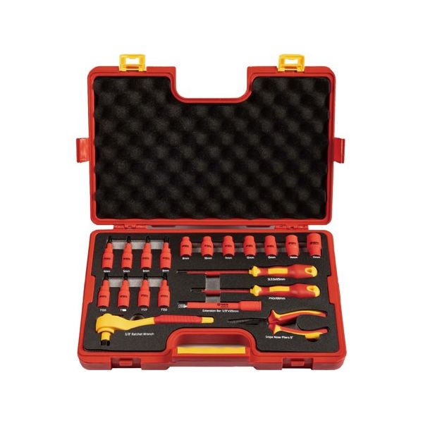 SATA 絶縁工具セット (20点) AE9101 1点 68-0947-21（直送品