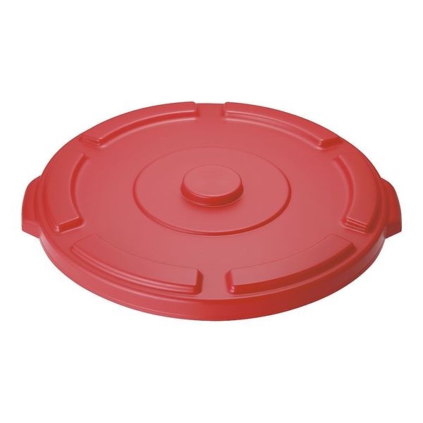 Trust ラウンドコンテナ1010用蓋 レッド KTL3931 1個 63-5704-75（直送品）
