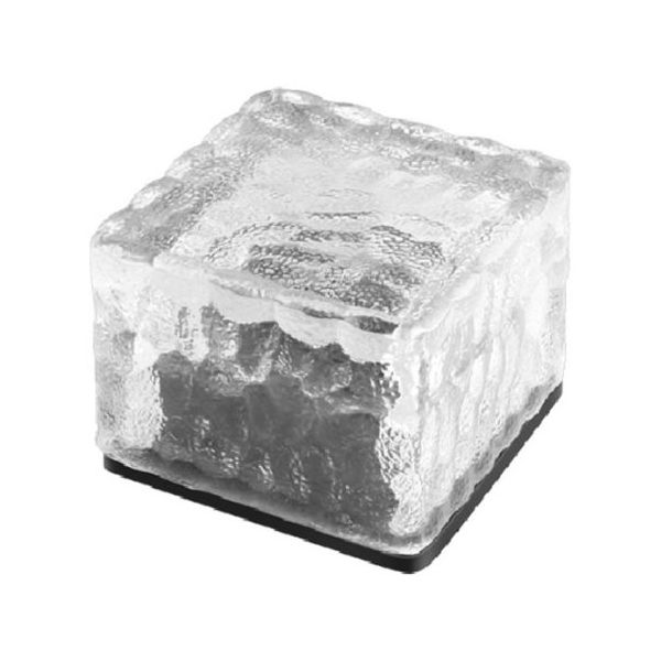 Trimate ガラス製ソーラーガーデンライト 昼白色 TR-USL002-W 1個 67-4921-71（直送品）