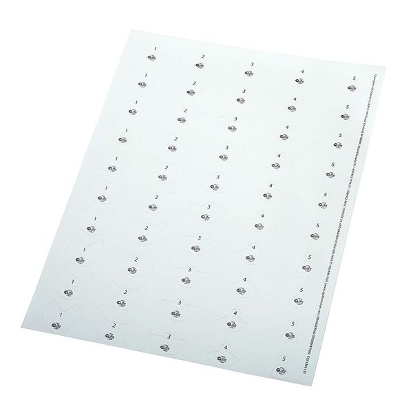 50mLバイオリアクションチューブ シート ベントコントロールラベル 非滅菌 1箱(10セット入) 229478 1セット（直送品）