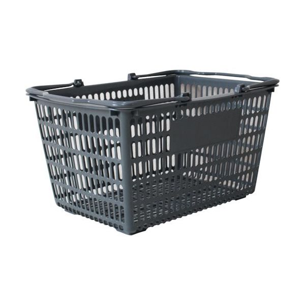 大和産業 買い物かご SLー8 ダークグレー SL-8-DGY 1個 538-0370（直送品）