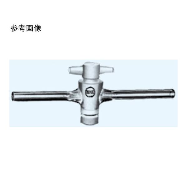 日本理化学器械 二方コック(PTFE コック)枝管外径φ12mm 1012-1219 1個 65-8677-38（直送品）