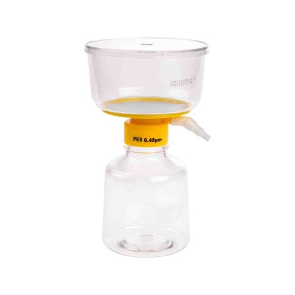 CELLTREAT 500mL フィルターシステム PESフィルター材料 0.45μm 75mm 滅菌12箱入 229703 1箱（直送品）