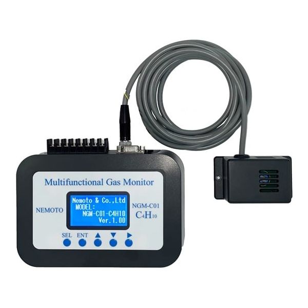 根本特殊化学 多機能可燃性ガスモニター NGMシリーズ ブタン検知 検査成績書付き NGM-C01-C4H10 1個 67-7083-84（直送品）