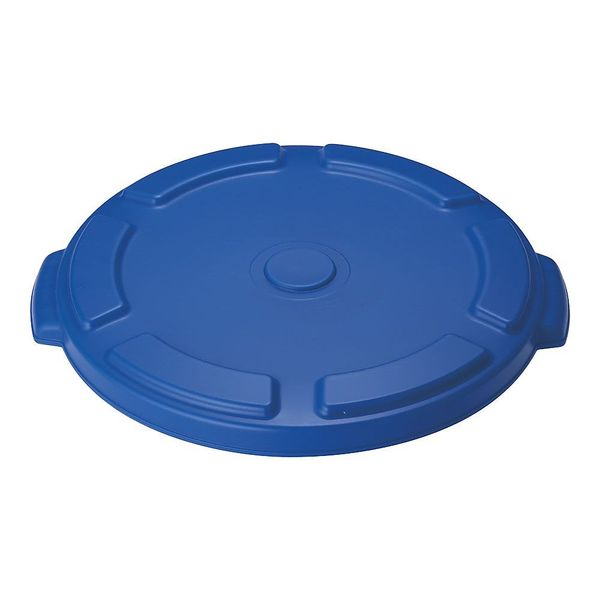 Trust ラウンドコンテナ1009用蓋 ブルー KTL3926 1個 63-5704-70（直送品）