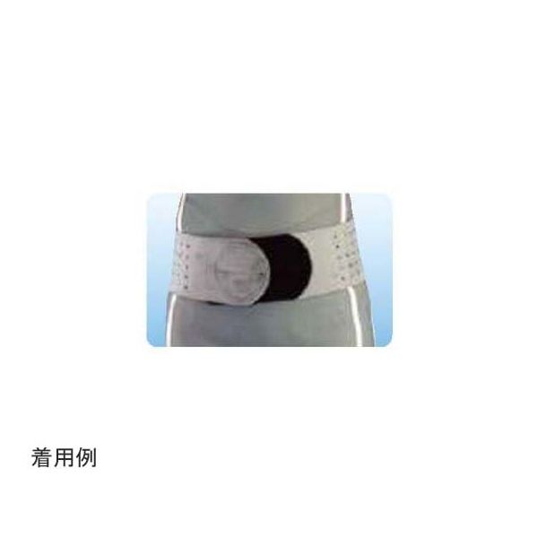 アシスト 丸型骨盤バンド ブラックグレー S 18401 1本 68-4060-20（直送品）