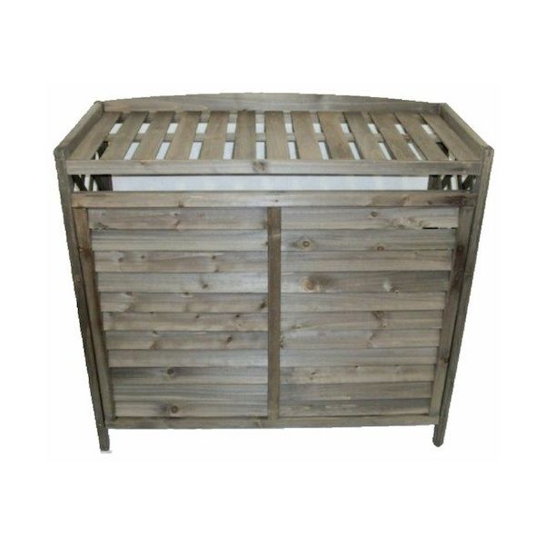 加藤伝蔵商店 伝蔵 DB室外機カバー 大 ルーバータイプ G050 1個 428-9135（直送品）