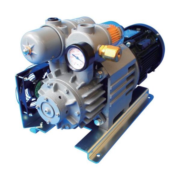 三津海製作所 ミツミ 無給油式ロータリーポンプ 高効率モーターIE3タイプ 三相200V MSV-400-IE3-3FH 1台（直送品）