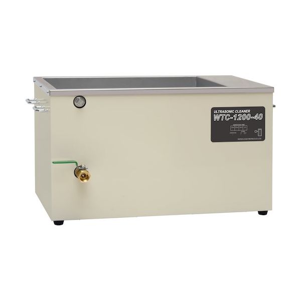 ヴェルヴォクリーア 本多電子 卓上型超音波洗浄機 WTC-1200-40 1台 449-0988（直送品）