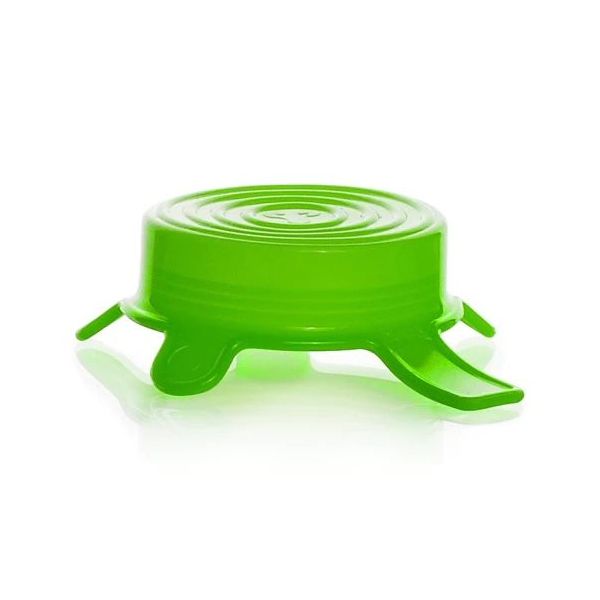 ウィザーライフサイエンス KIMBLE(TM)製 シリコンリッド(ガラス容器対応用フタ) M Green 15-112-176 1個（直送品）