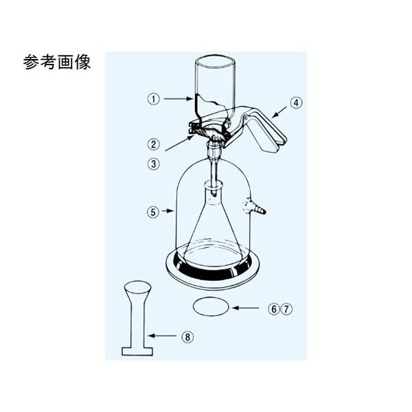 日本理化学器械 セパロートクリップ(セパロート25ZS用) 25-S 1個 65-8686-58（直送品）