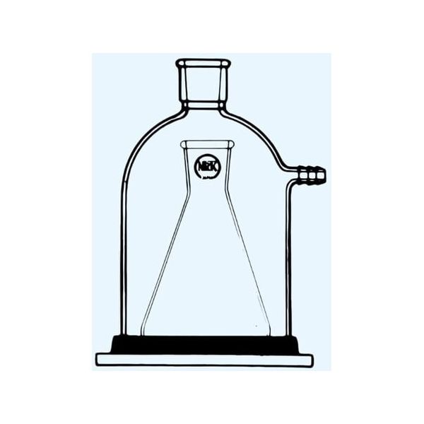 日本理化学器械 バリテール吸引鐘 摺部15/25 内径80×高さ140mm VKB-100 1個 65-8684-24（直送品）