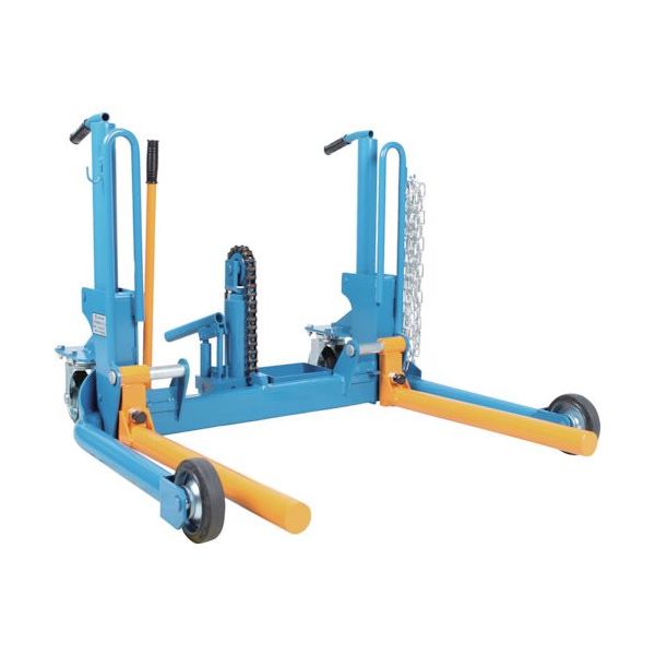 長崎ジャッキ ホイールドーリ(回転フォーク) NWD-500GR-C2 1台 387-2185（直送品）