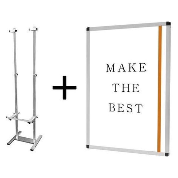 A0サイズ 立て看板 フレーム幅30mm パネルスタンド A0セット VS