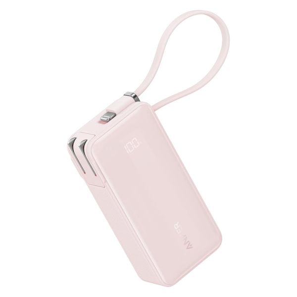 Anker Power Bank (10000mAh, Fusion, Built-In USB-C ケーブル