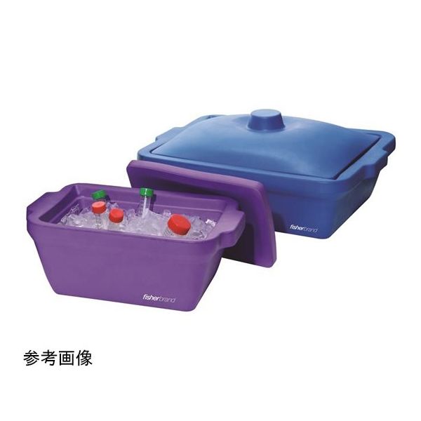 ウィザーライフサイエンス Fisherbrand アイスパン 4L パープル 03-395-155 1個 65-4341-38（直送品）