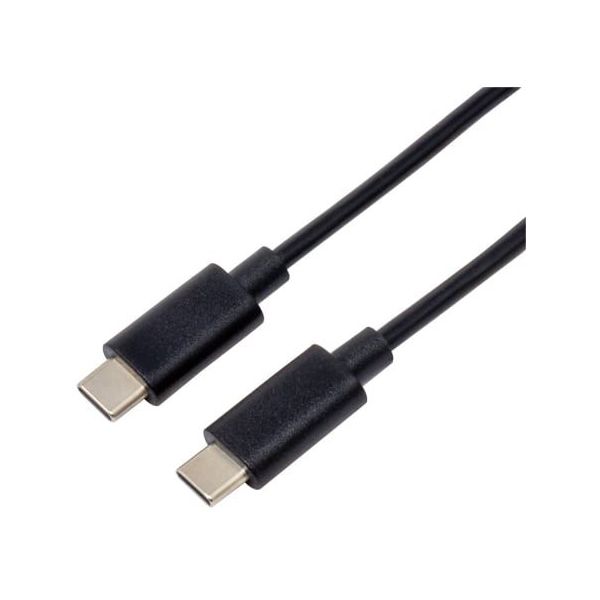 アイネックス PD60W対応 USB2.0 TypeーCケーブル CーC 0.5m U20CC-MM05P6 1個 67-9342-39（直送品）