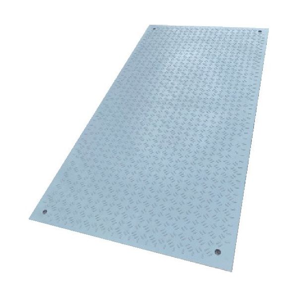 ウッドプラスチックテクノロジー ウッドプラスチック イベント用樹脂製敷板 Wターフ 灰 WT-GRA 1枚 437-3447（直送品）