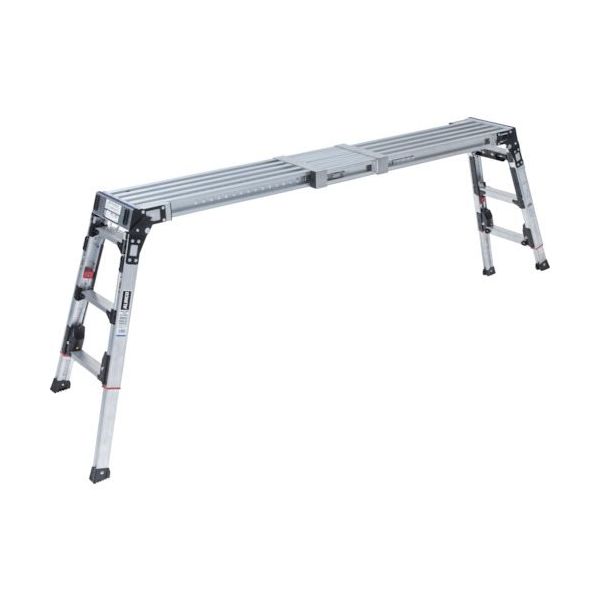 アルインコ 伸縮天板・伸縮脚付足場台"上でやるやつ VSX-1709RX 1台 561-2470（直送品）