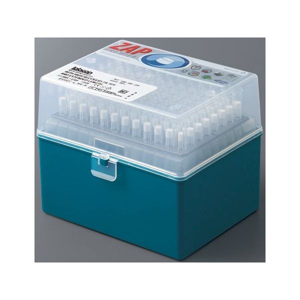 Labcon フィルターチップ 300μL(ラック入り滅菌済) 96本×6個入 1158-965 1トレイ(576本) 65-6909-64（直送品）