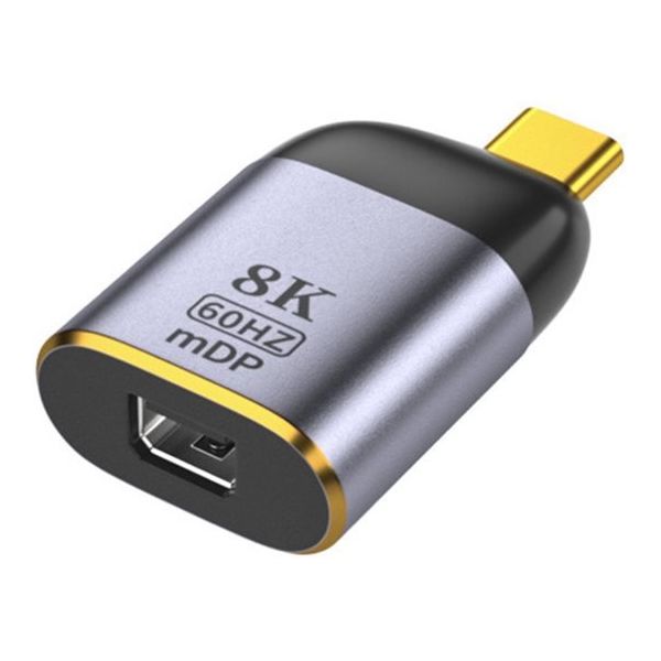 Trimate USB TypeーC to miniDisplayPort 映像変換アダプタ 8K TR-MDP001-SV 1個（直送品）