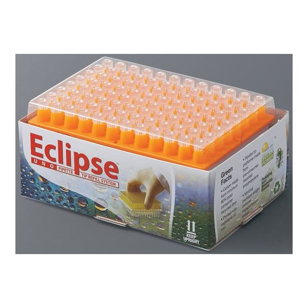 Labcon イクリプスUNO詰め替え滅菌フィルターチップ 10μL 96本×10個入 1051-225 1トレイ(960本)（直送品）