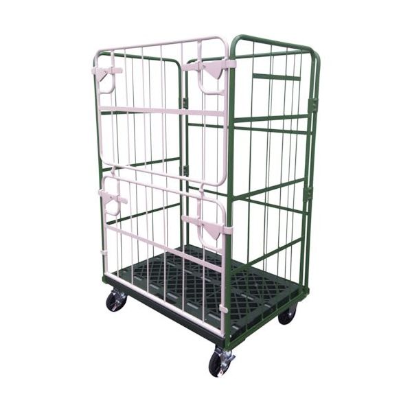 ヤマト・インダストリー ヤマト ダブルゲート付きコンビテナー LRC80-PG(WG) 1台 412-7863（直送品）