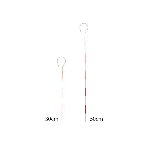 ランドアート ハイビスカス トラバーピン 50cm HTP-50 1本 62-4862-75（直送品）