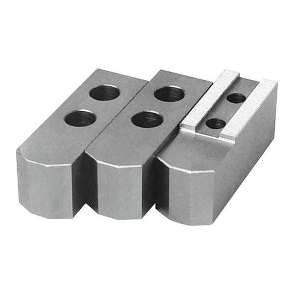 ジーネット 松本機械工業・日立精機用 ALーM アルミ生爪 AL-M-6-H34 1組 64-3271-66（直送品）