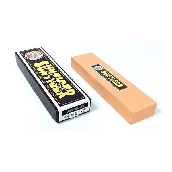 松永トイシ 油砥石 朝日虎 極細目 205×50×25mm 67-9227-60 1本（直送品）