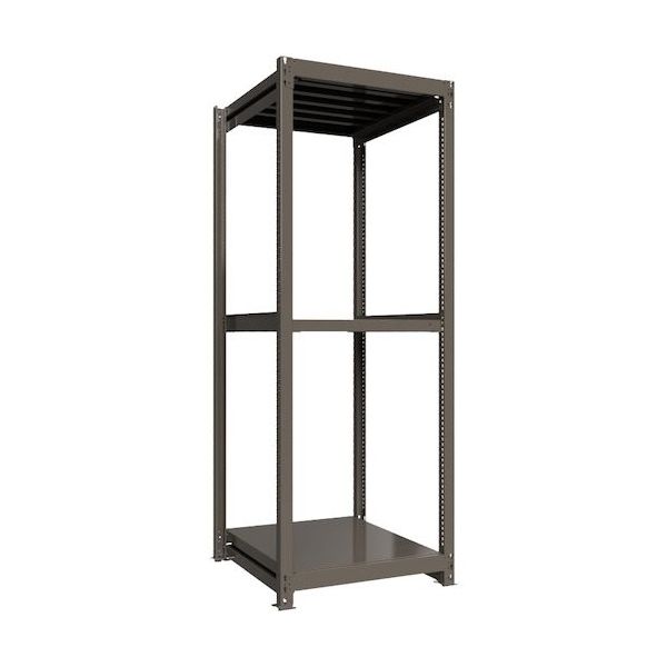 ICHIMAI 重量ボルトレスラック 段荷重1000Kg H2400×W900×D900 天地3段 単体グレー TH1000-839T3（直送品）