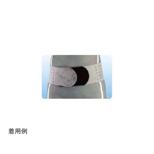 アシスト デラックス骨盤ベルト ブラックグレー M 15272 1本 68-4060-48（直送品）