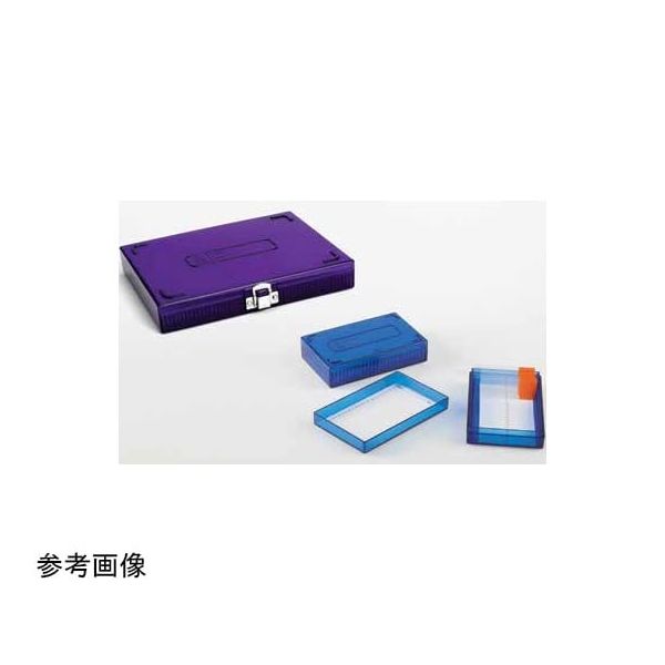 ウィザーライフサイエンス truenorth 凍結保存用スライドボックス 青 15366548 1個 65-4340-33（直送品）