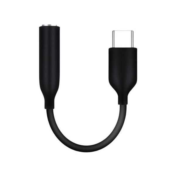 Trimate USB Type C オーディオ変換アダプタ ブラック TR-OA003-BK 1個 67-4920-28（直送品）