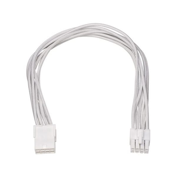 アイネックス EPS12V用電源延長スリーブケーブル 30cm ホワイト PX-004V-WH 1個 67-9258-49（直送品）