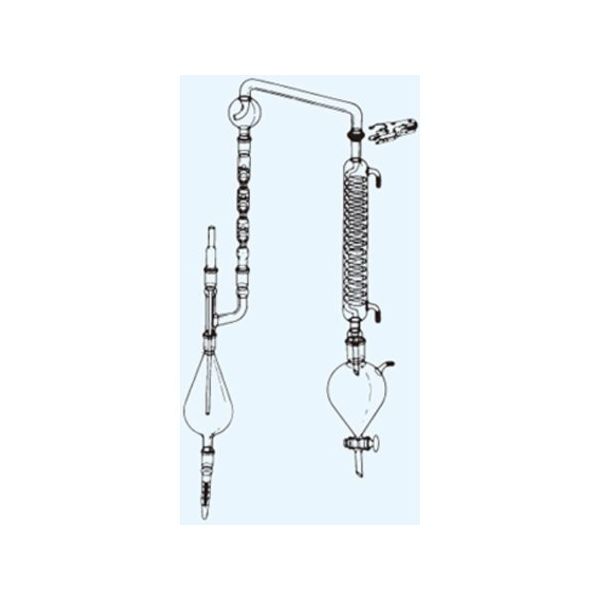 日本理化学器械 JSKDー1型 クデルナ・ダニッシュ濃縮装置 5614-01 1個 65-8686-35（直送品）
