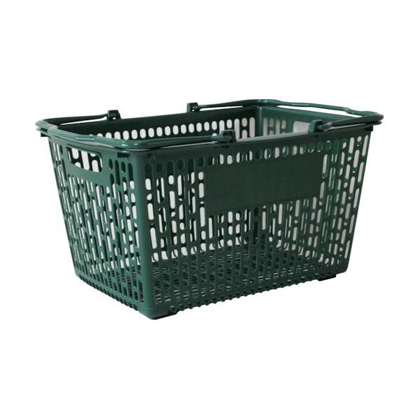 大和産業 買い物かご SLー8N アイビーグリーン SL-8N-IBGR 1個 538-1895（直送品）
