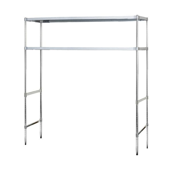 アイ・エル・シー ガルバリウム製ラボシェルフ 18800×460×1800mm GLS-18846 1式 68-0812-05（直送品）