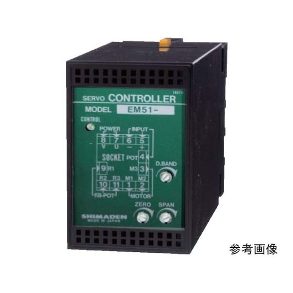 シマデン サーボコントローラー 200~220V AC EM51-2Y15-0 1台 67-3004-73（直送品）