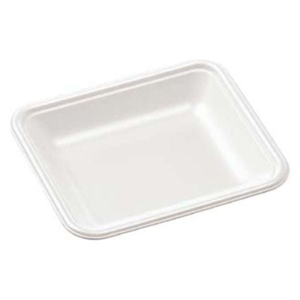 エフピコ 発泡トレー FLB-V13-25 W 白 0B401134 1ケース(2800個(100個×28)（直送品）