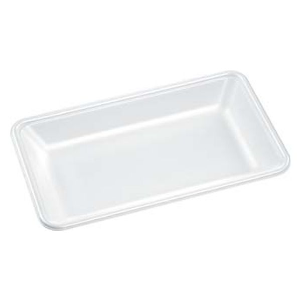 エフピコ 発泡トレー FLB-Y15-33 W 白 0B402159 1ケース(1200個(100個×12)（直送品）