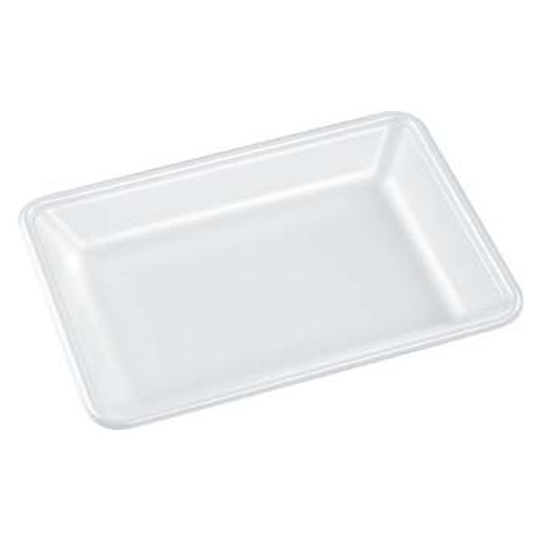 エフピコ 発泡トレー FLB-Y18-33 W 白 0B402189 1袋(100個)（直送品）