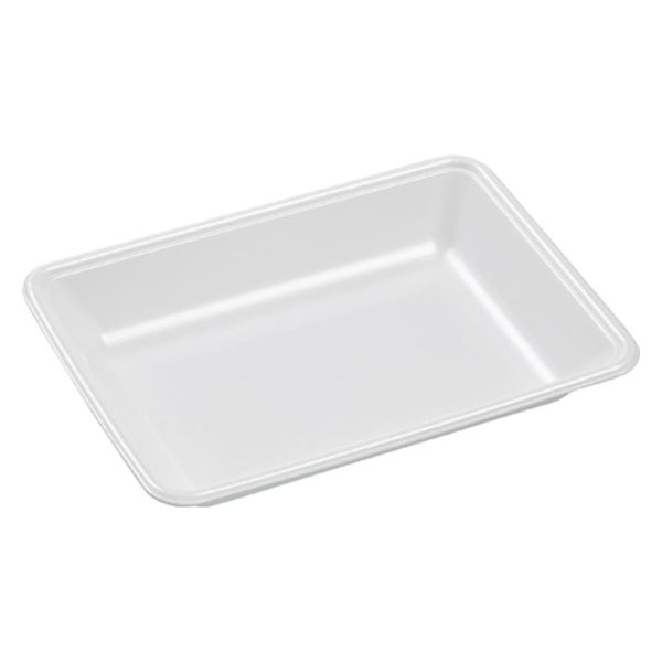 エフピコ 発泡トレー FLB-Y18-40 W 白 0B402190 1ケース(600個(100個×6)（直送品）